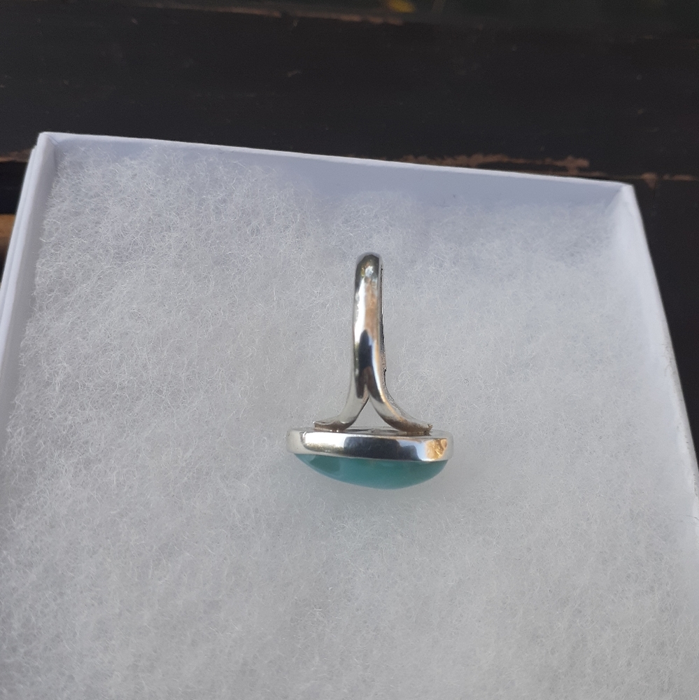 Larimar Teardrop Ring - Picture 9 of 14